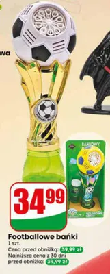 Footballowe bańki promocja w Dino