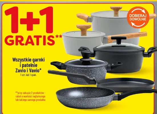 Patelnie Vavio promocja w POLOmarket