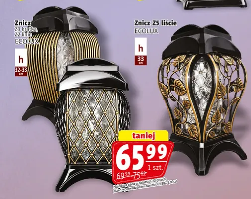 Znicz Z5 liście Ecolux promocja w Prim Market