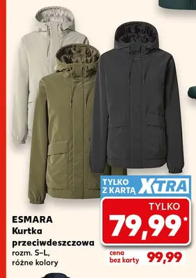 Kurtka przeciwdeszczowa Esmara promocja w Kaufland