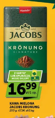 Kawa mielona Jacobs Kronung promocja w Groszek