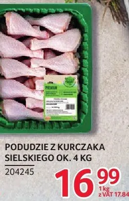 Podudzie z kurczaka sielskiego Sielski ok. 4kg promocja w Selgros