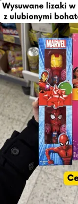 Zestaw prezentowy dla - lizaki w dyspenserach z bohaterami  promocja w Kaufland