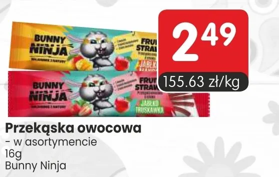 Przekąska owocowa - w asortymencie promocja w Market Point