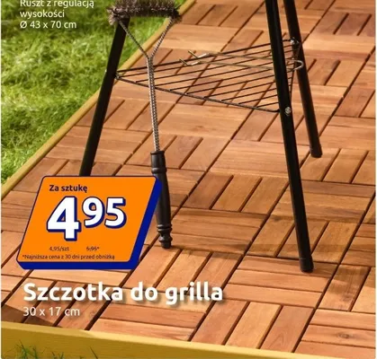 Szczotka do grilla promocja w Action