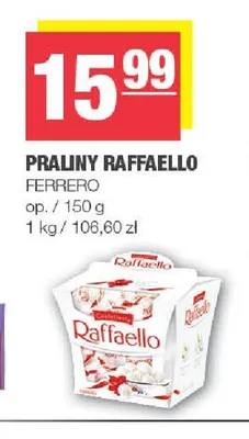 Praliny Raffaello Ferrero promocja w SPAR