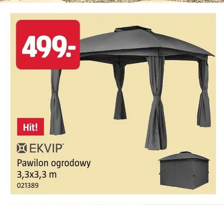 Pawilon ogrodowy Ekvip promocja w Jula