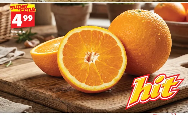Pomarańcze promocja w TOPAZ