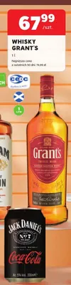 Whisky Grant's promocja w Stokrotka