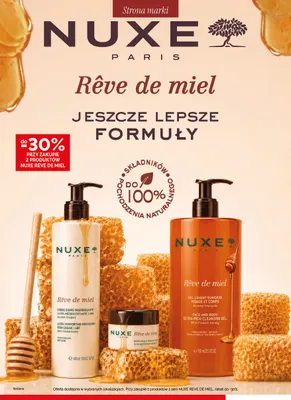 Kosmetyki z serii Rêve de miel Nuxe promocja w Ziko Dermo