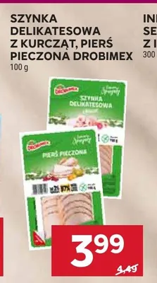 Wędliny Drobimex promocja w Stokrotka