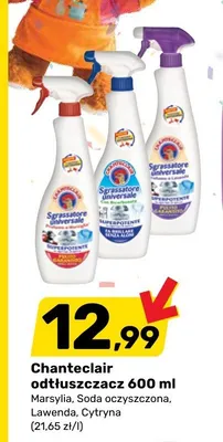 Odtłuszczacz Chanteclair Marsylia promocja w Bricomarche