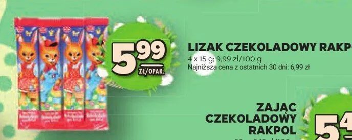 Lizak czekoladowy promocja w Stokrotka