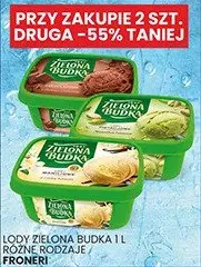 Lody różne rodzaje/smaki promocja w Wafelek