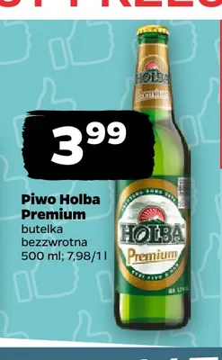 Piwo Holba Premium promocja w Netto