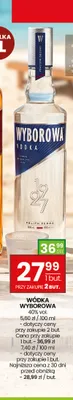 Wódka Wyborowa promocja w Twój Market