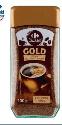 Kawa rozpuszczalna Gold z delikatną pianką promocja w Globi
