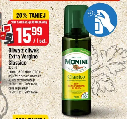 Oliwa z oliwek Extra Vergine Classico Monini promocja w POLOmarket