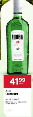 Gin Lubuski original promocja w Stokrotka