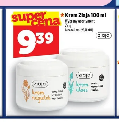 Krem do twarzy Ziaja nagietek promocja w TOPAZ