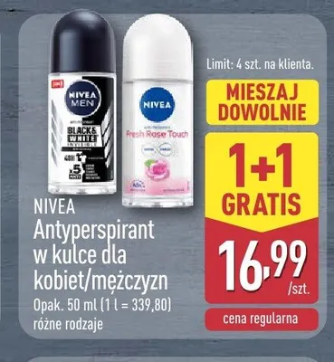 Antyperspirant w kulce dla kobiet Nivea promocja w Aldi