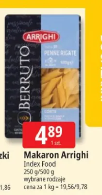 Makaron Arrighi penne rigate promocja w Leclerc