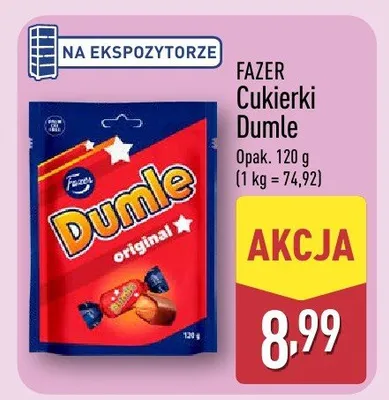Cukierki Dumle promocja w Aldi