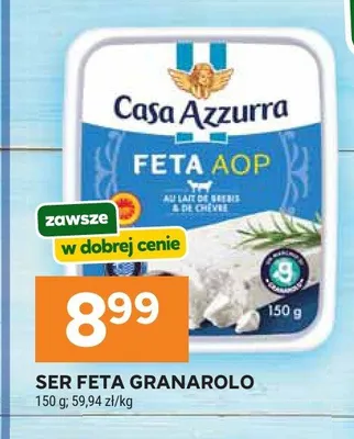 Ser Feta Casa Azzurra Granarolo promocja w Stokrotka