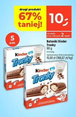 Batoniki Tronky promocja w Dealz