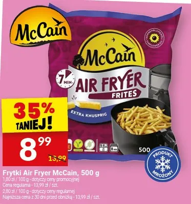 Frytki Air Fryer promocja w Twój Market