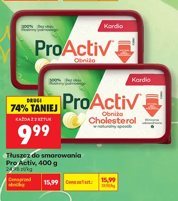 Tłuszcz do smarowania Pro Activ promocja w Biedronka
