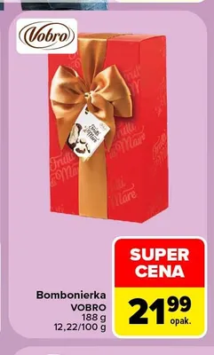 Bombonierka Vobro promocja w Carrefour Market