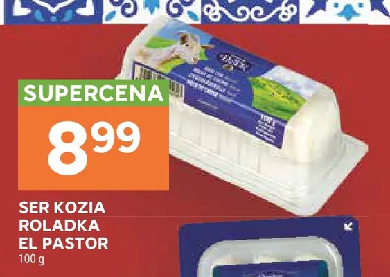 Ser kozia roladka El Pastor promocja w Stokrotka