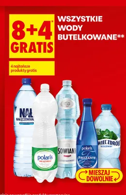 Wody butelkowane promocja w Biedronka