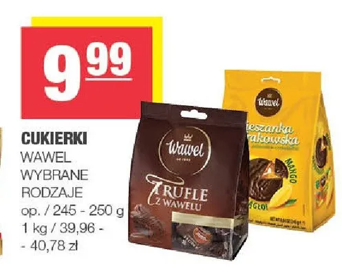 Cukierki Wawel promocja w SPAR