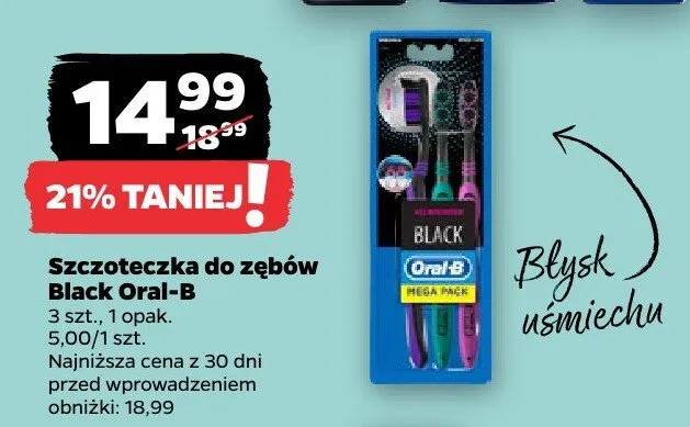 Szczoteczka do zębów medium Aquafresh all-in-one protection promocja w Netto