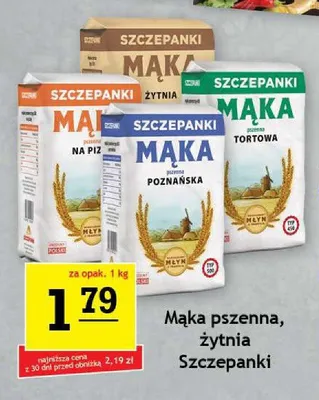 Mąka żytnia Szczepanki promocja w Gram Market