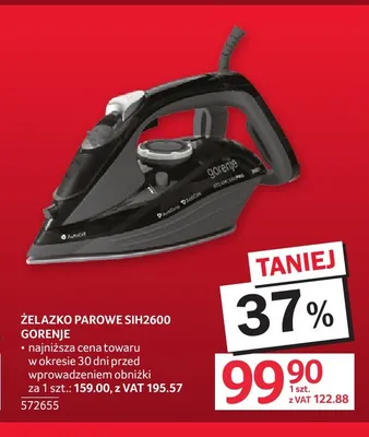 Żelazko parowe SIH2600 Gorenje promocja w Selgros