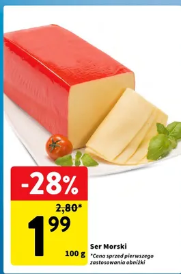 Ser Morski promocja w Intermarche