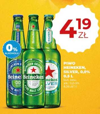 Piwo Heineken Original promocja w Duży Ben