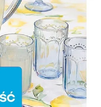 Komplet 4 szklanek promocja w Pepco