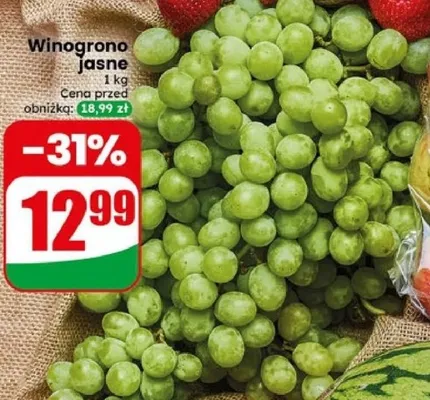 Winogrono jasne promocja w Dino