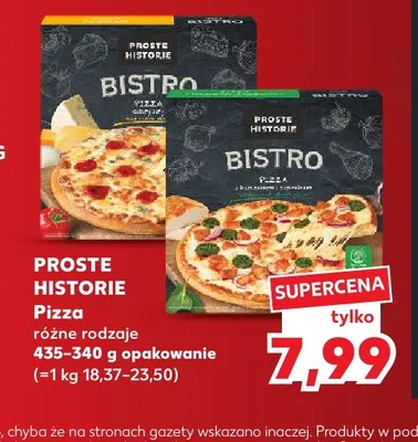 Pizza Bistro Proste Historie promocja w Kaufland