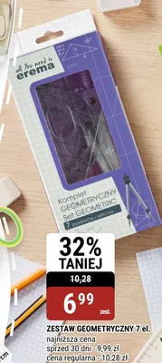 Zestaw geometryczny 7 el. promocja w bi1