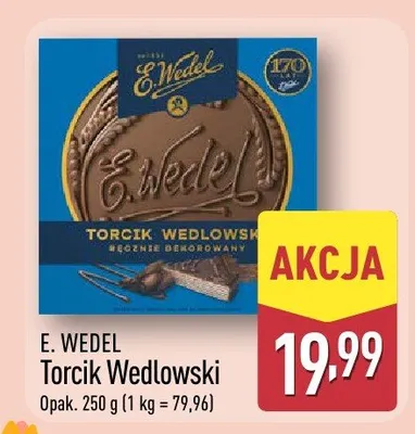 Torcik Wedlowski promocja w Aldi