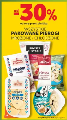 Pierogi pakowane mrożone i chłodzone promocja w Kaufland