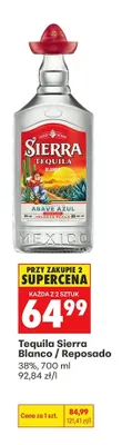 Tequila Sierra Reposado promocja w Biedronka