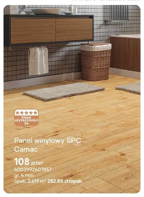 Panel winylowy SPC Camac promocja w Castorama