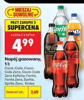 Napój gazowany Coca-Cola promocja w Biedronka