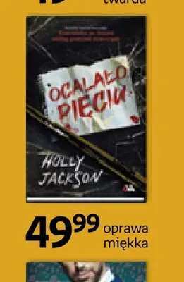 Książka Ocalało pięciu Holly Jackson oprawa miękka promocja w Empik